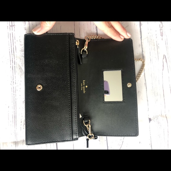 Kate Spade glitter laurel way Clutch wristlet - Picture 5 of 7